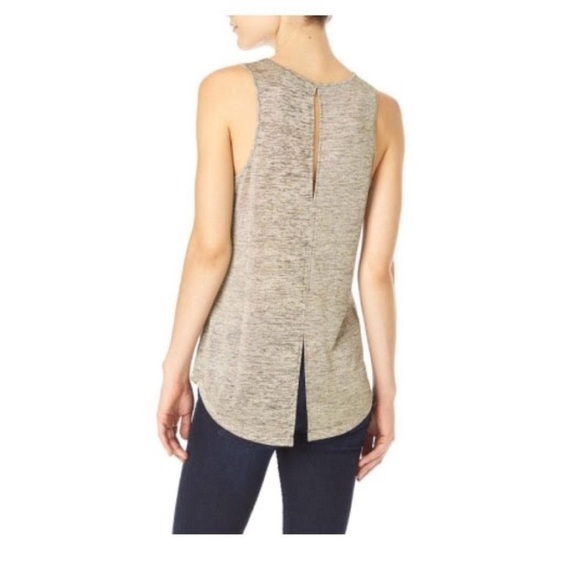 💕SANCTUARY💕 Gold Foil Tank Top with Back Slit Small S NWT - Picture 6 of 15